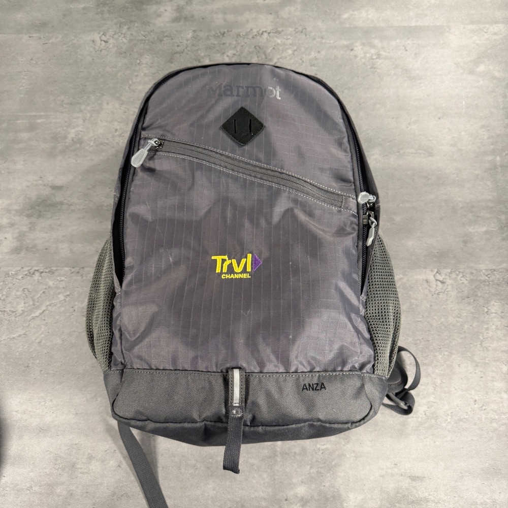 Marmot Anza Backpack Mens OS Grey‎ Travel Channel Laptop Daypack Cinder Hiking